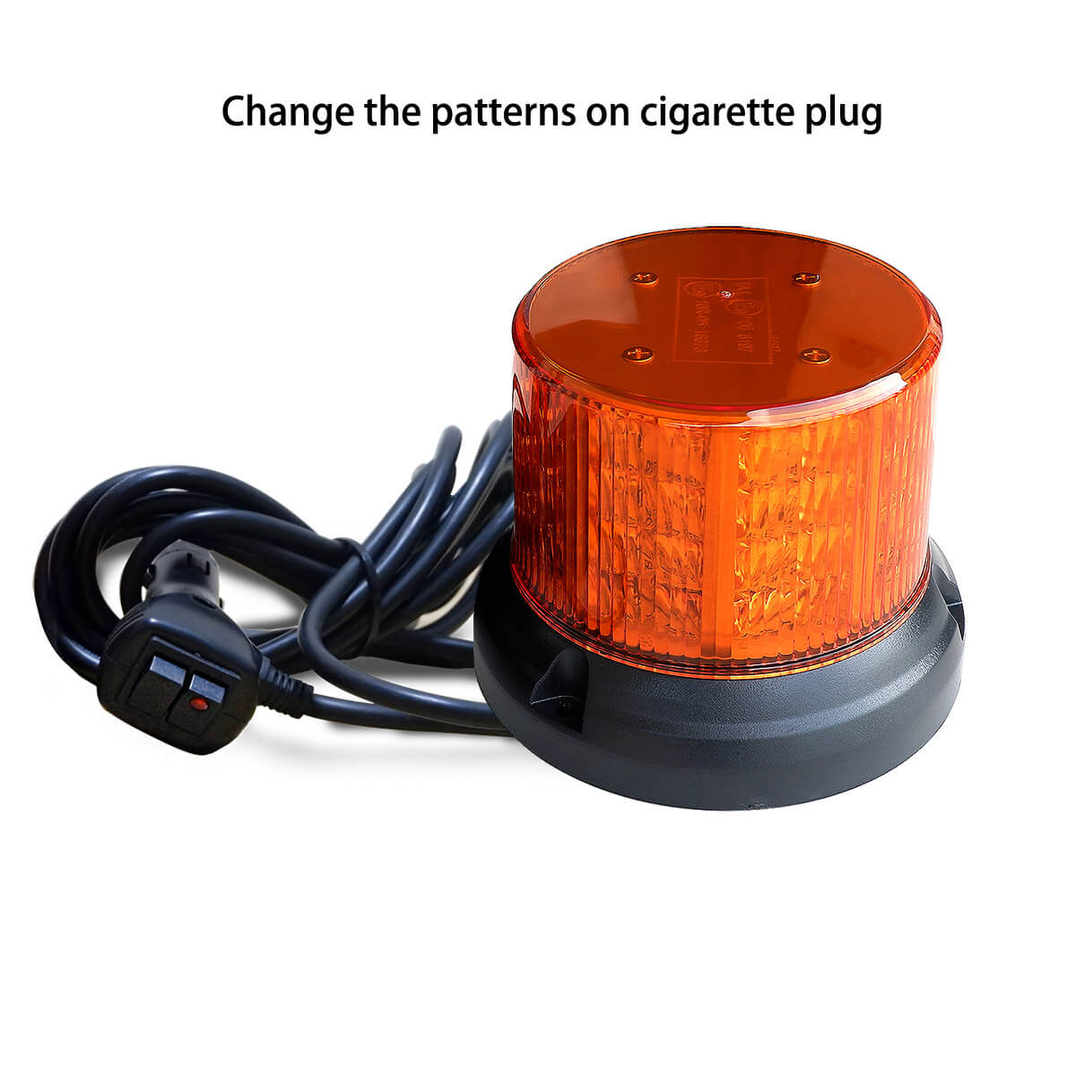 Super Bright High Quality Durable Amber Magnetic Beacon Warning Light