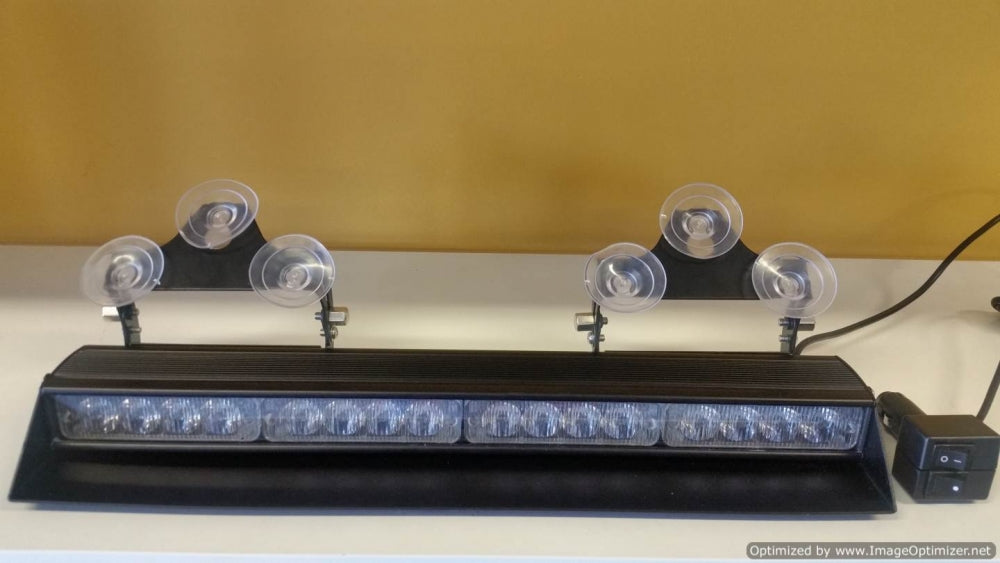 G16 BRIGHTEST Volunteer Firefighter Warning Dash Green Strobe Light