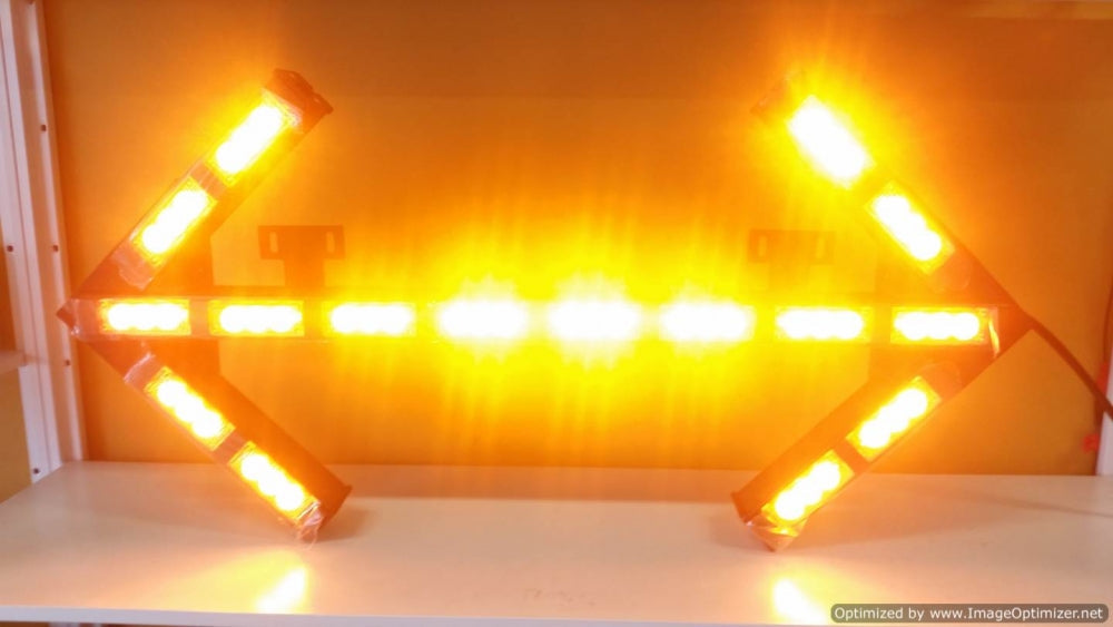 Vector LED Warning Construction Traffic Directional Arrow Light for Construction Utility Truck