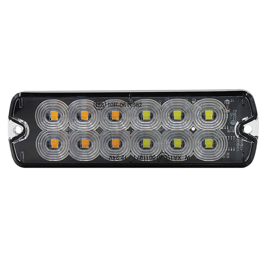 Most Popular Package Promotion - S6 Ultra Slim Double Row Super Bright Premium Warning Grille / Surface Mount Strobe Light