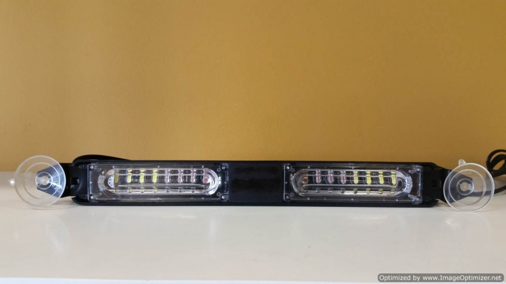 Night Hawk Green LED Warning Strobe Dash Visor Light for Volunteer Firefighter
