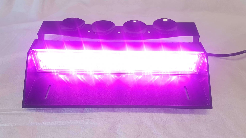 Purple / Magenta Warning Dash Strobe Light for Funeral Hearse Vehicle
