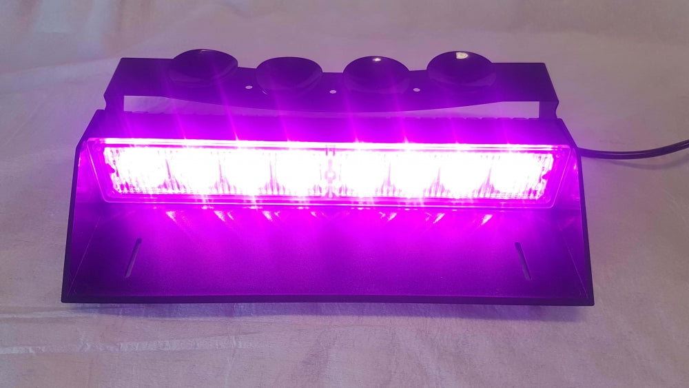 Purple / Magenta Warning Dash Strobe Light for Funeral Hearse Vehicle