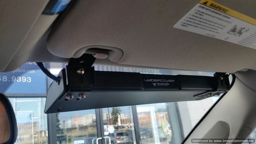 Visor light bar deals